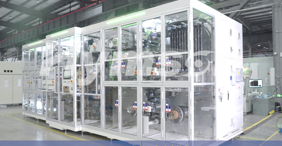 海目星方形高速卷繞機,打造高效卷繞新標桿