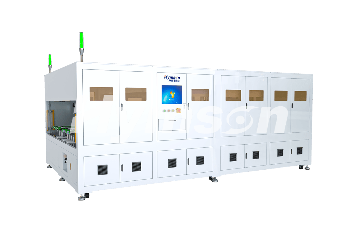 海目星雙軌無損激光劃裂設備:全自動化精準加工,助力電池片高效生產