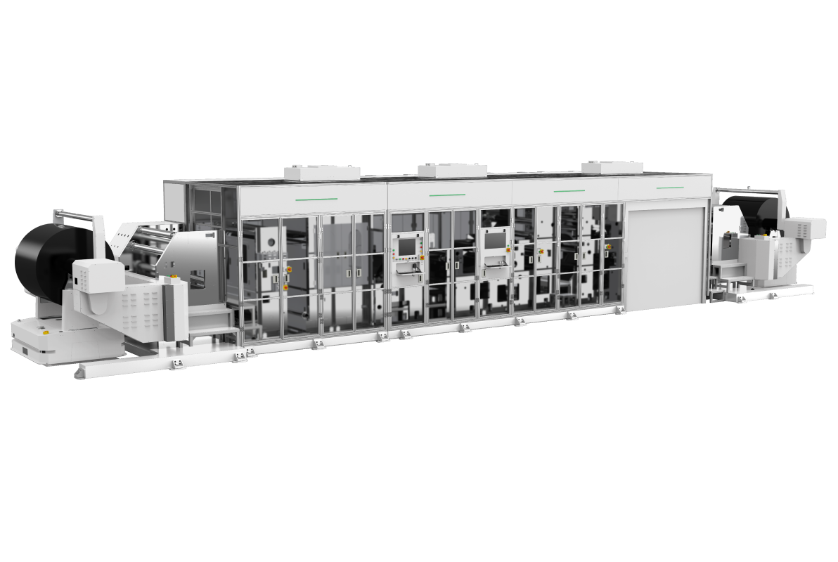 高速激光制片分條一體機(臥式)