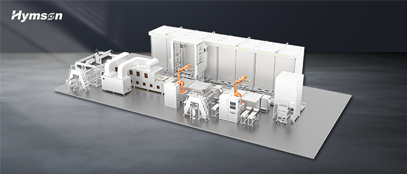全自動圓柱電池真空干燥線